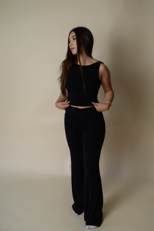 Pantalon butter soft negro